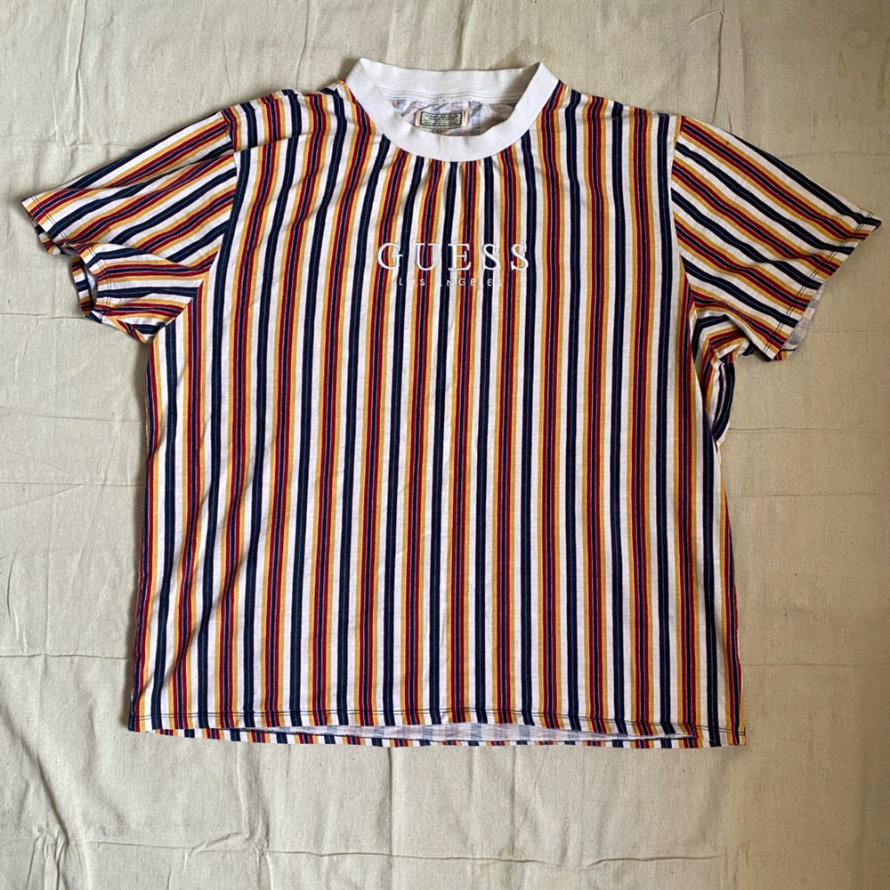 Vintage Guess striped shirt